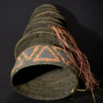 Authentic Tribally Used Ekonda Hat – Botolo – D.R. Congo
