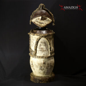 Old Large Ambete (Mbete) Guardian Figure - Republic of Congo / Northern Gabon
