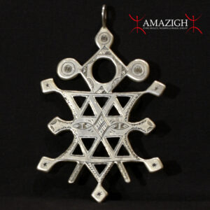 Beautiful Large Tuareg Silver Cross - ABALAK - Niger