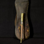 Old Tuareg Leather Bag and Smoking Pipe – Mauritania