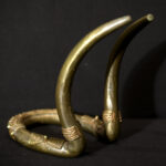 Beautiful Kenga Armlet – African Currency – Chad