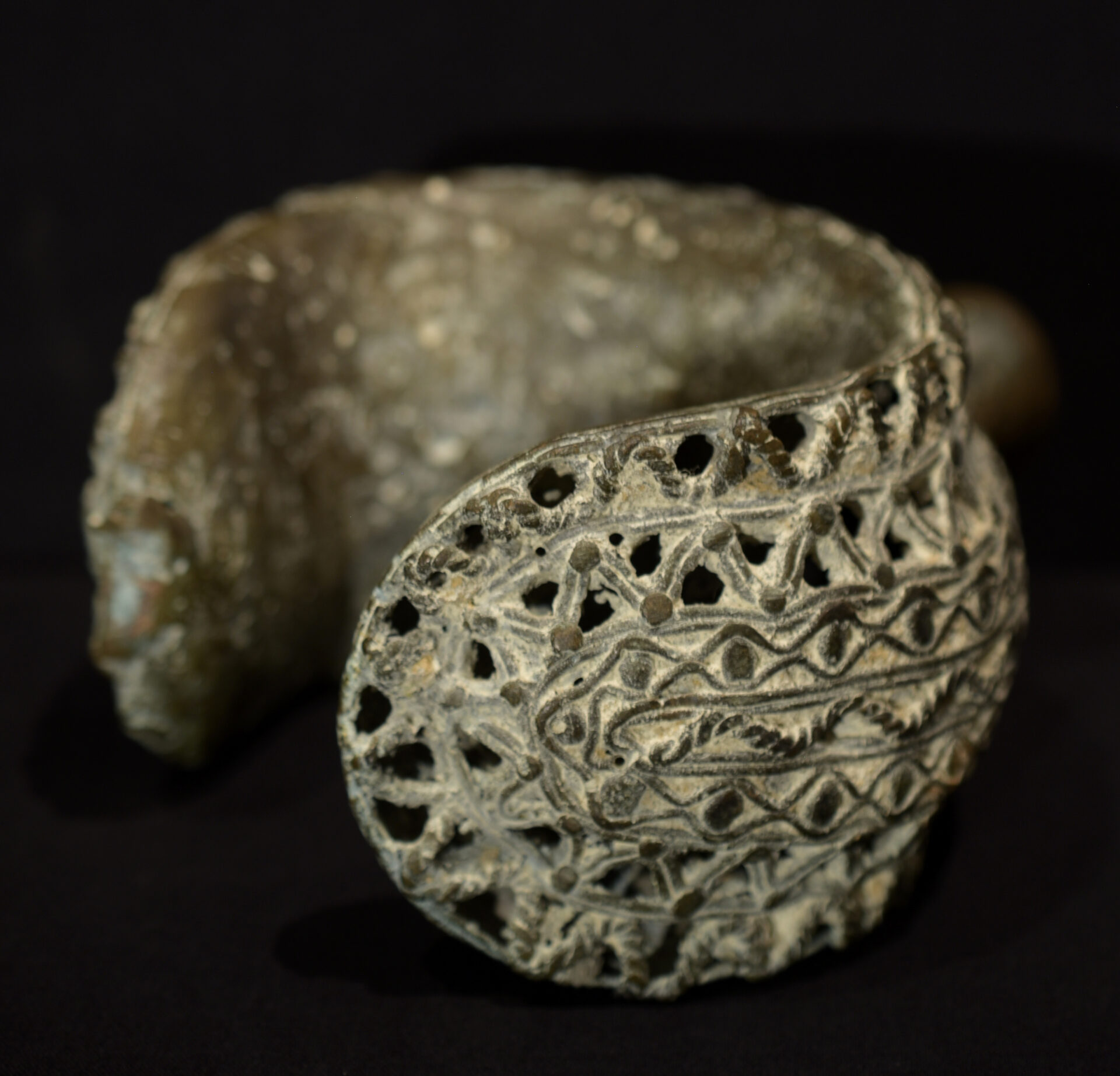 Fine Massive Bamum Bracelet – African Currency – Cameroon