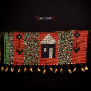 Old Fine Kirdi Beaded Cache Sexe - PIKURAN - Cameroon