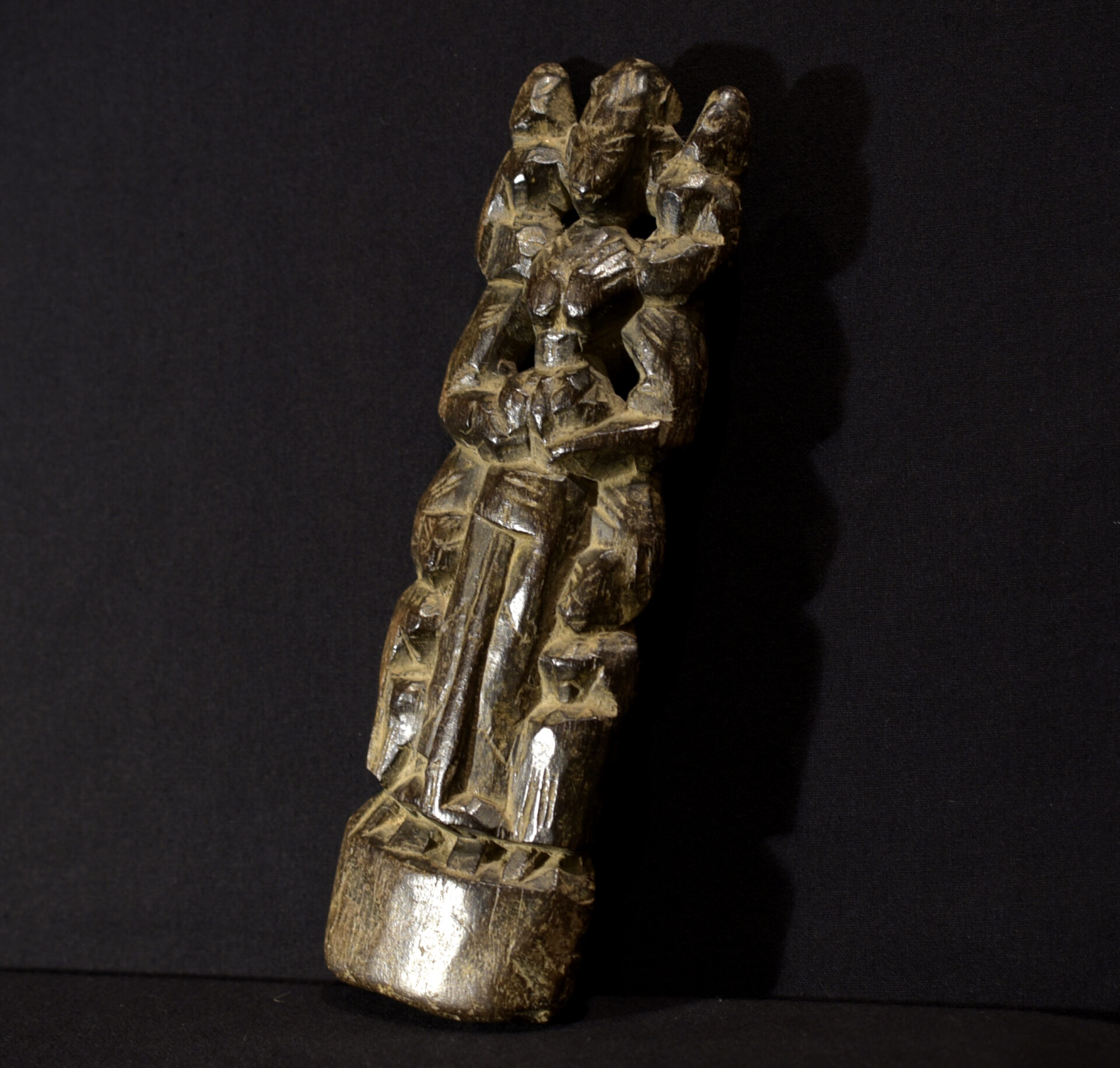 Old Fine Wooden Doll – Mother Goddess – Odisha, India