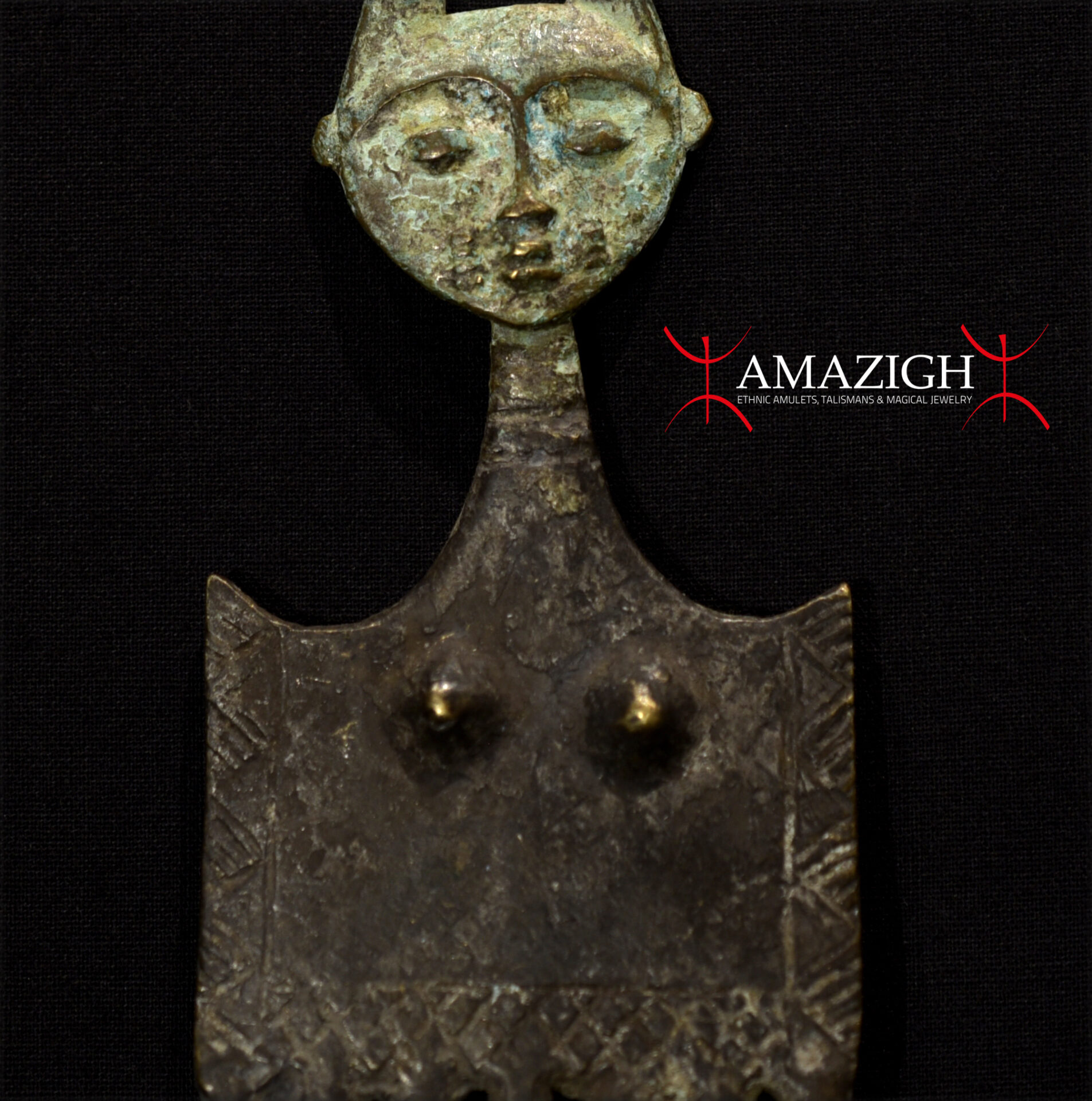 Beautiful Metal Agni-Akan Comb – Cote d’Ivoire