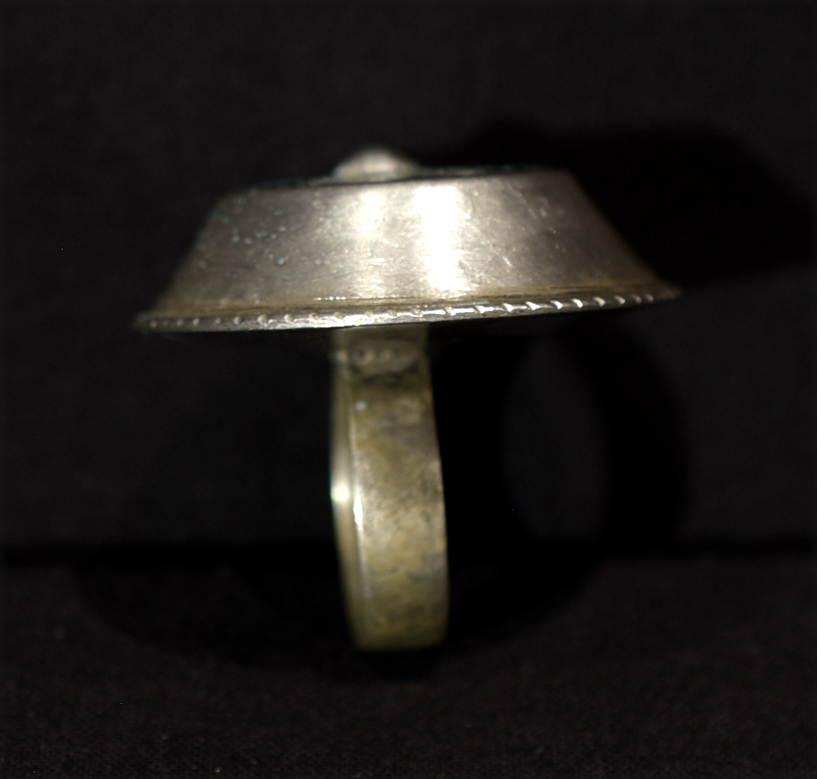 Old Fine Tuareg Moon Ring – Shisandar Tellit – Niger
