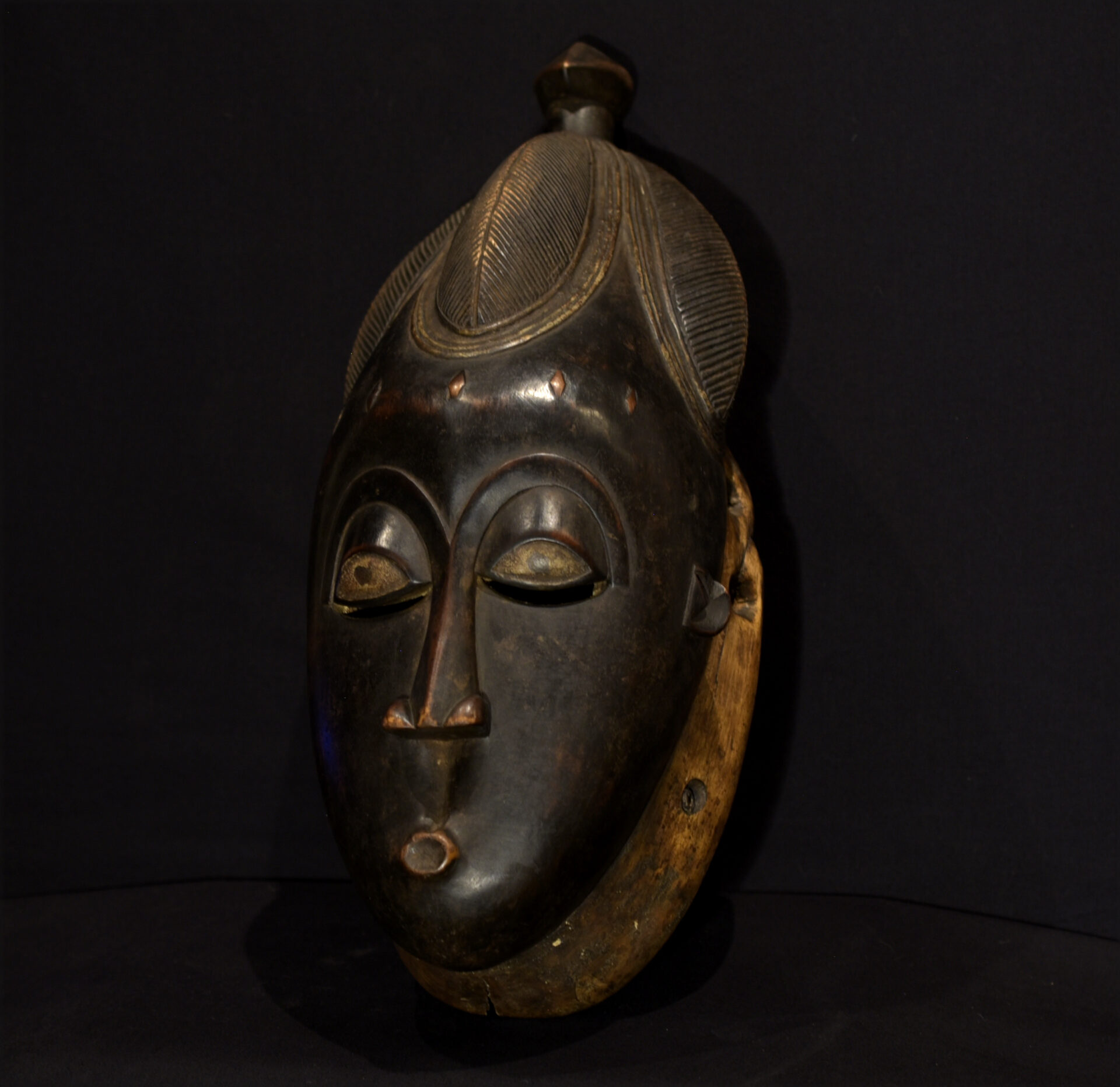 Outstanding Baule Mask – Côte d’Ivoire / Ivory Coast