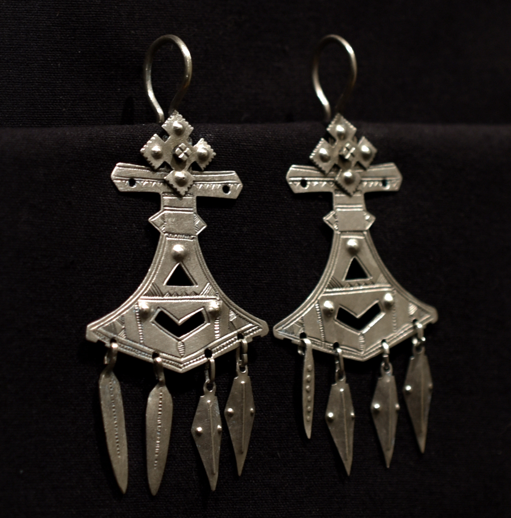 Old Tuareg Earrings – Tanit – Niger