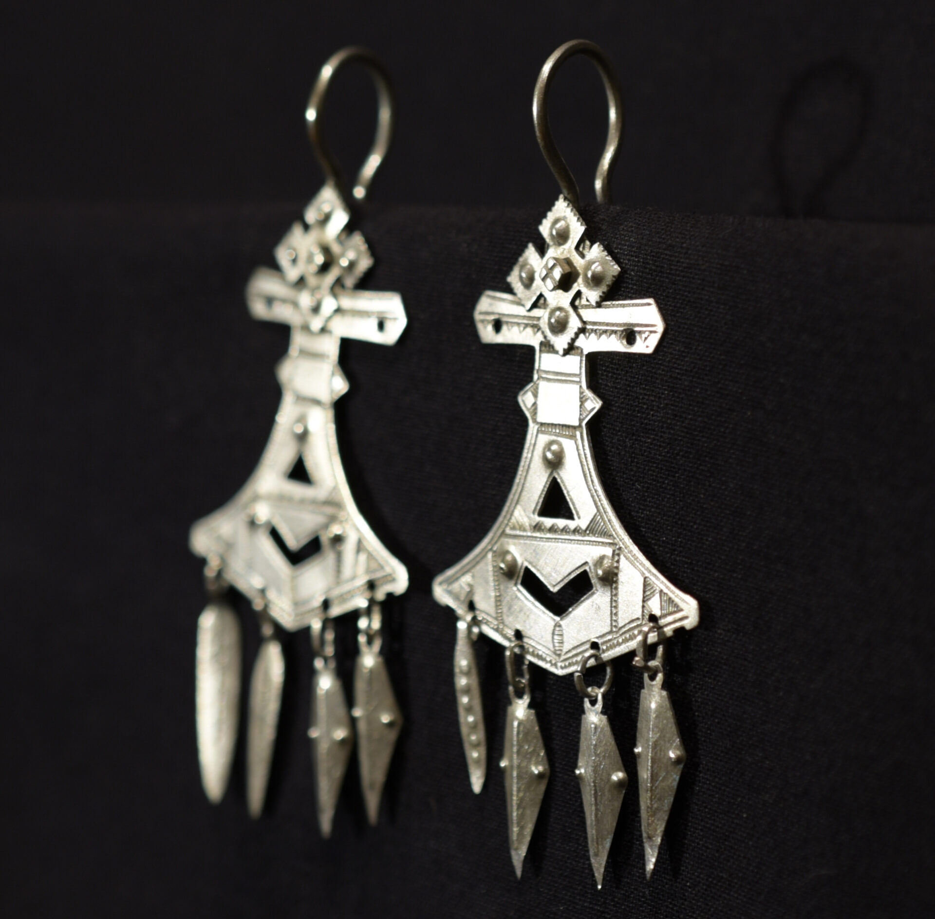 Old Tuareg Earrings – Tanit – Niger