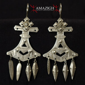 Old Tuareg Earrings - Tanit - Niger