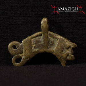 Old Fine Tribally Used Amulet - Chameleons - Lobi - Burkina Faso