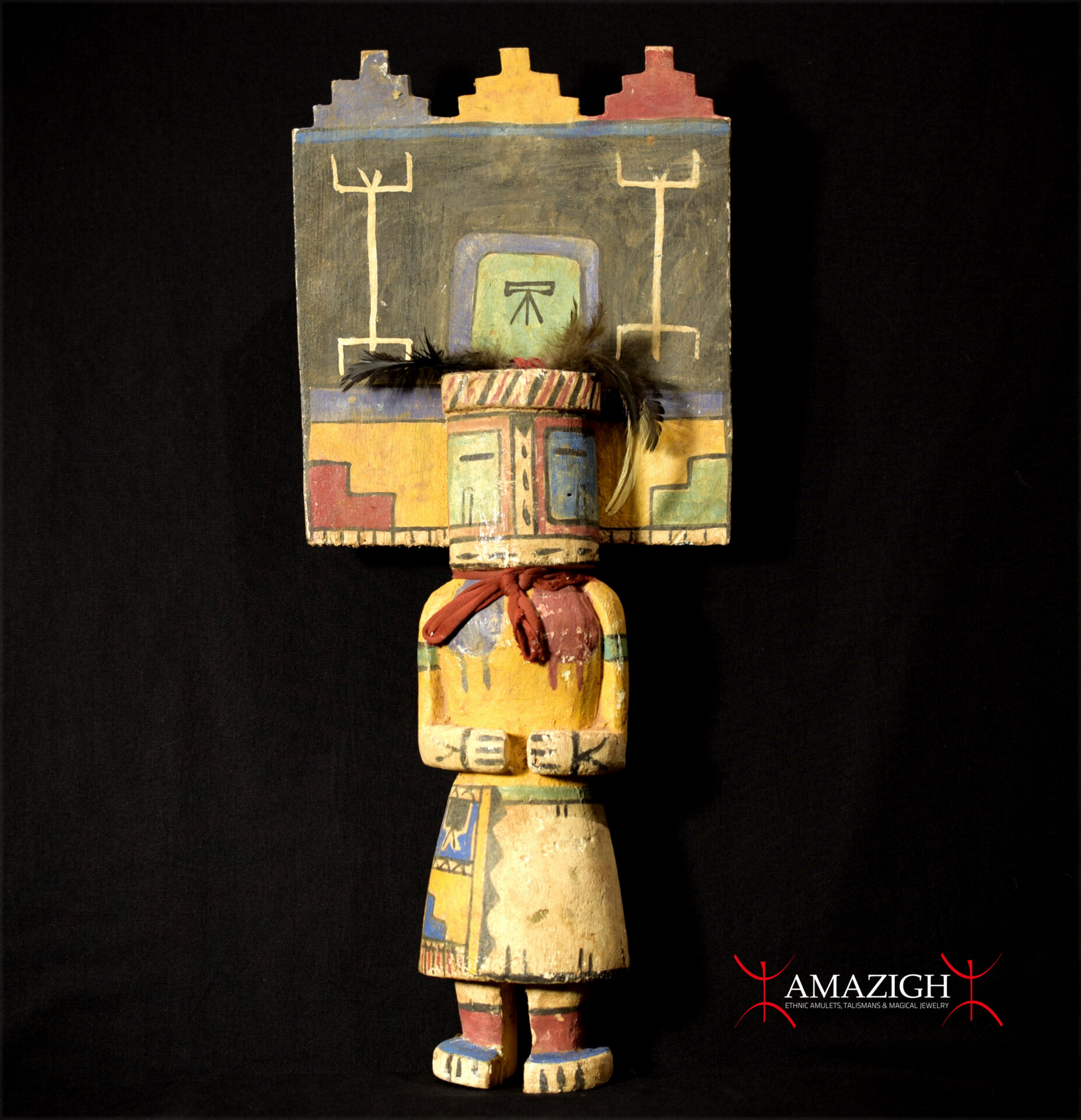 Old Hopi Doll – Kachina – Former German Collection