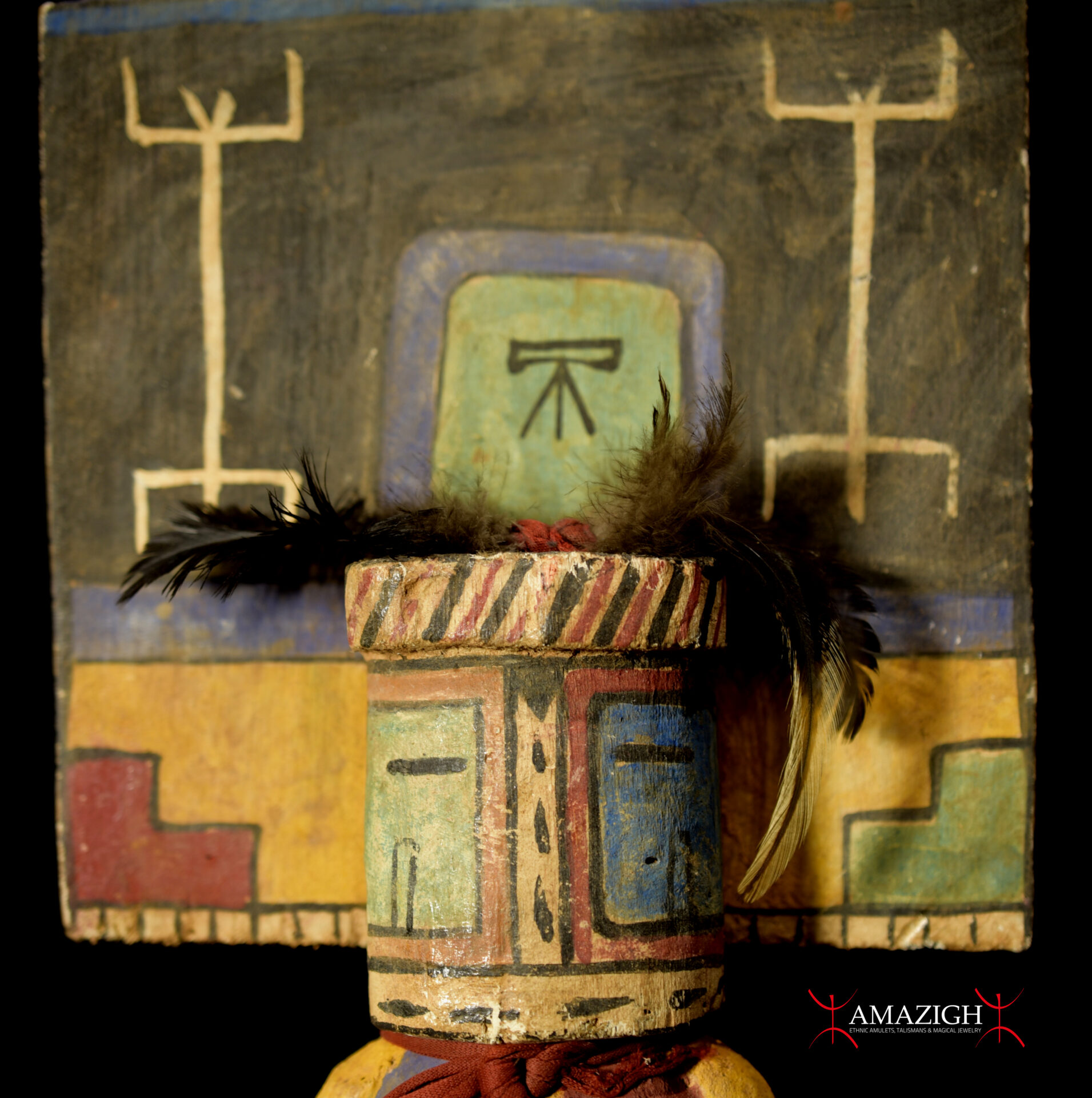 Old Hopi Doll – Kachina – Former German Collection