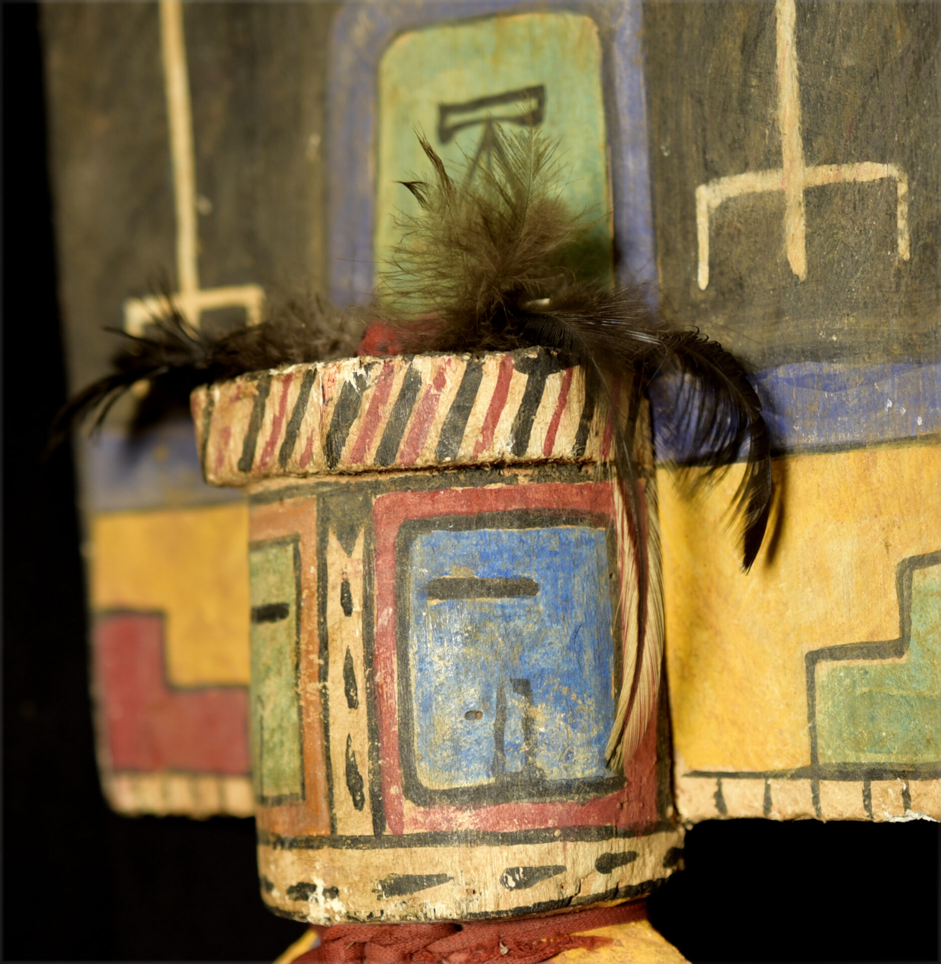 Old Hopi Doll – Kachina – Former German Collection