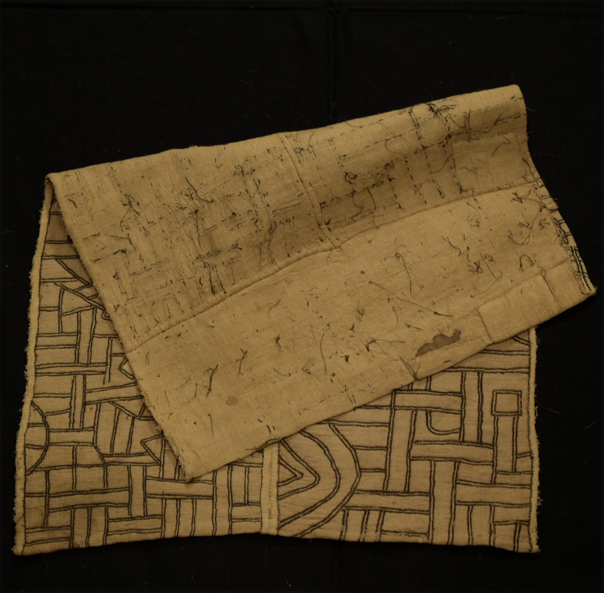 Old Fine Kuba Raffia – BUSHOONG – Kasai Velvet – DR Congo