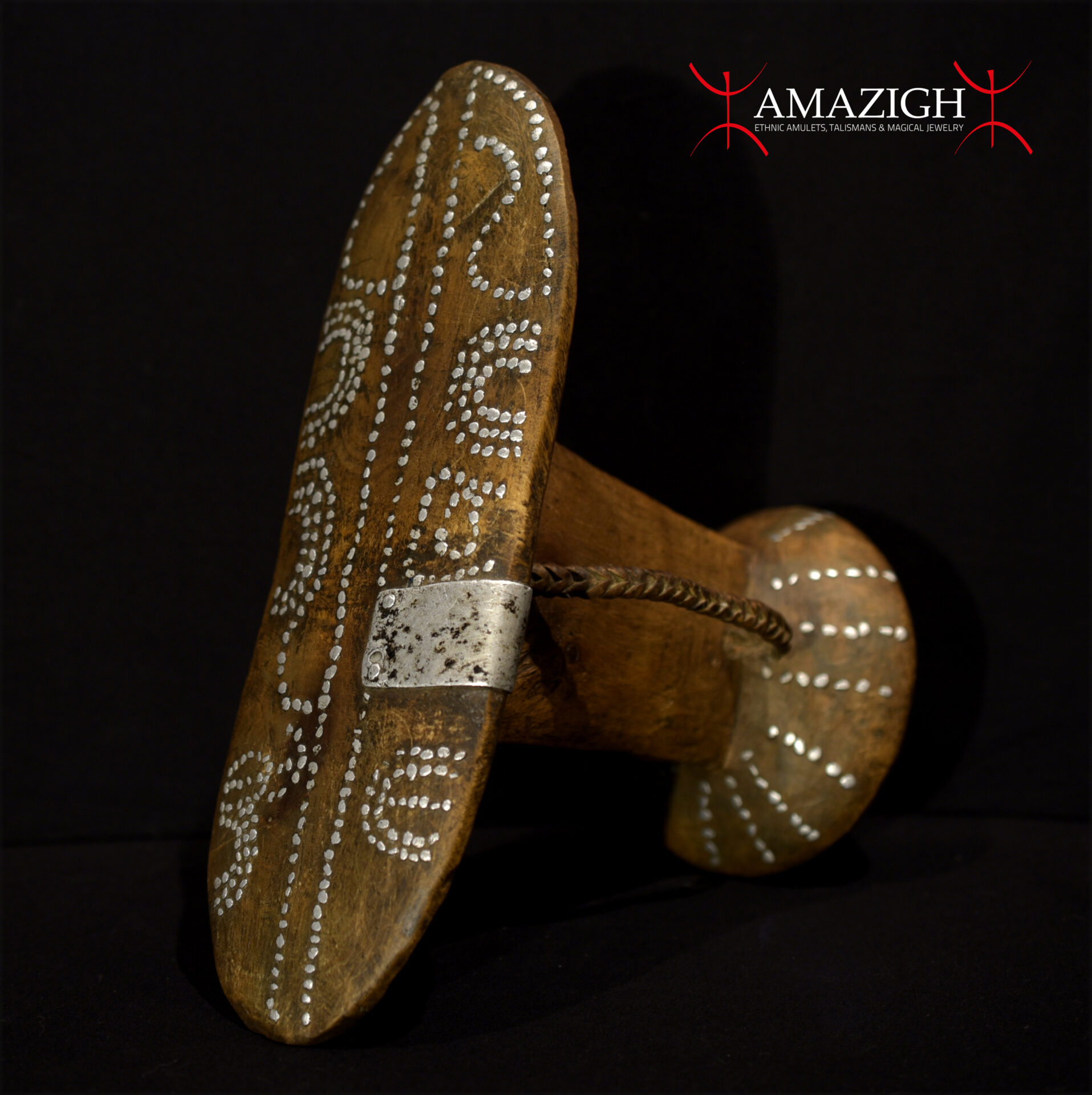 Old Tribally Used Turkana Headrest – Kenya