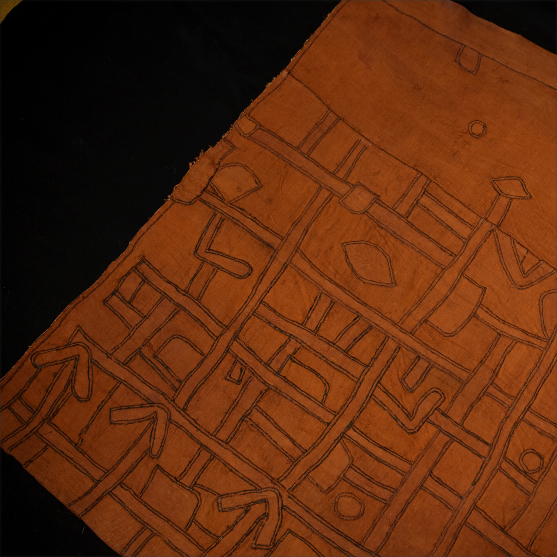 Old Fine Kuba Cloth – BUSHOONG – Kasai Velvet – DR Congo