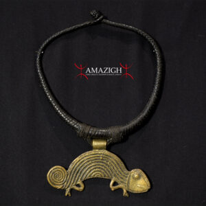 Beautiful Ashanti (Asante) Necklace – Chameleon – Cote d’Ivorie