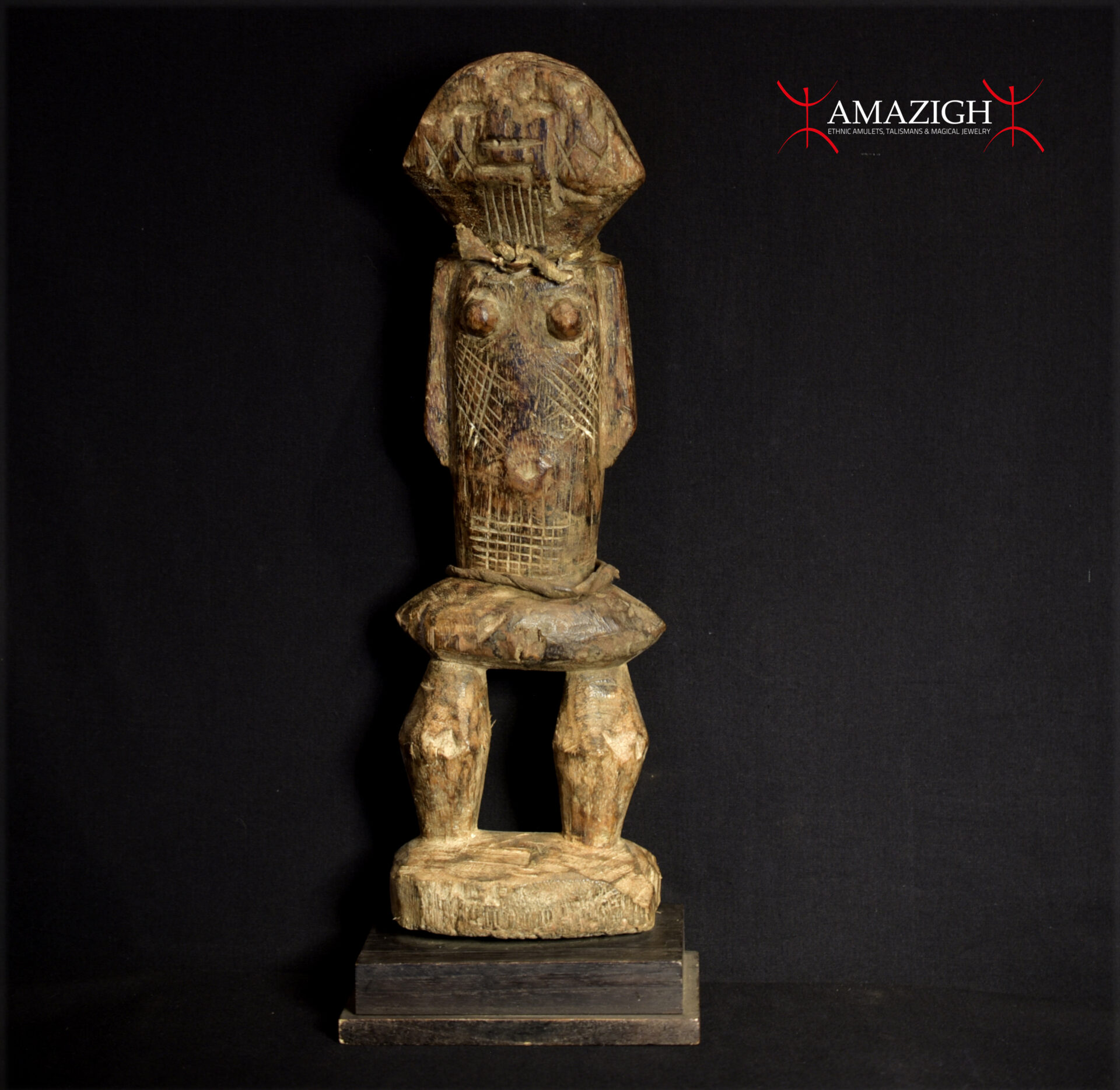 An Old Tribally Used Losso Figure – Togo – Former German Collection