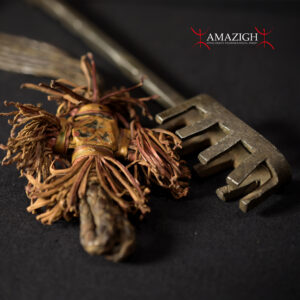 Old Berber Forged Iron Key - Morocco