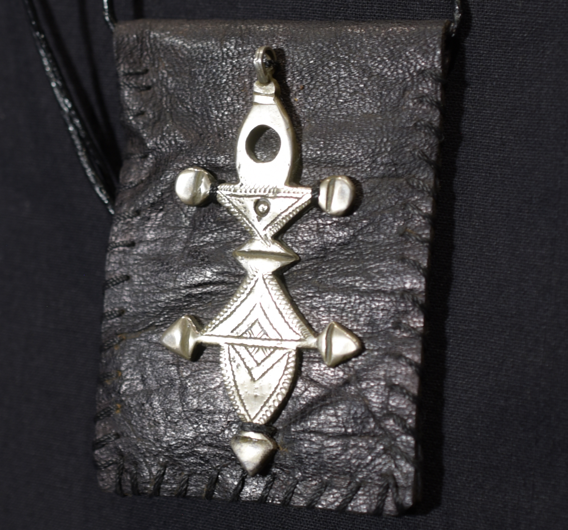 Tuareg Amulet – Cross On Gris-Gris – Niger