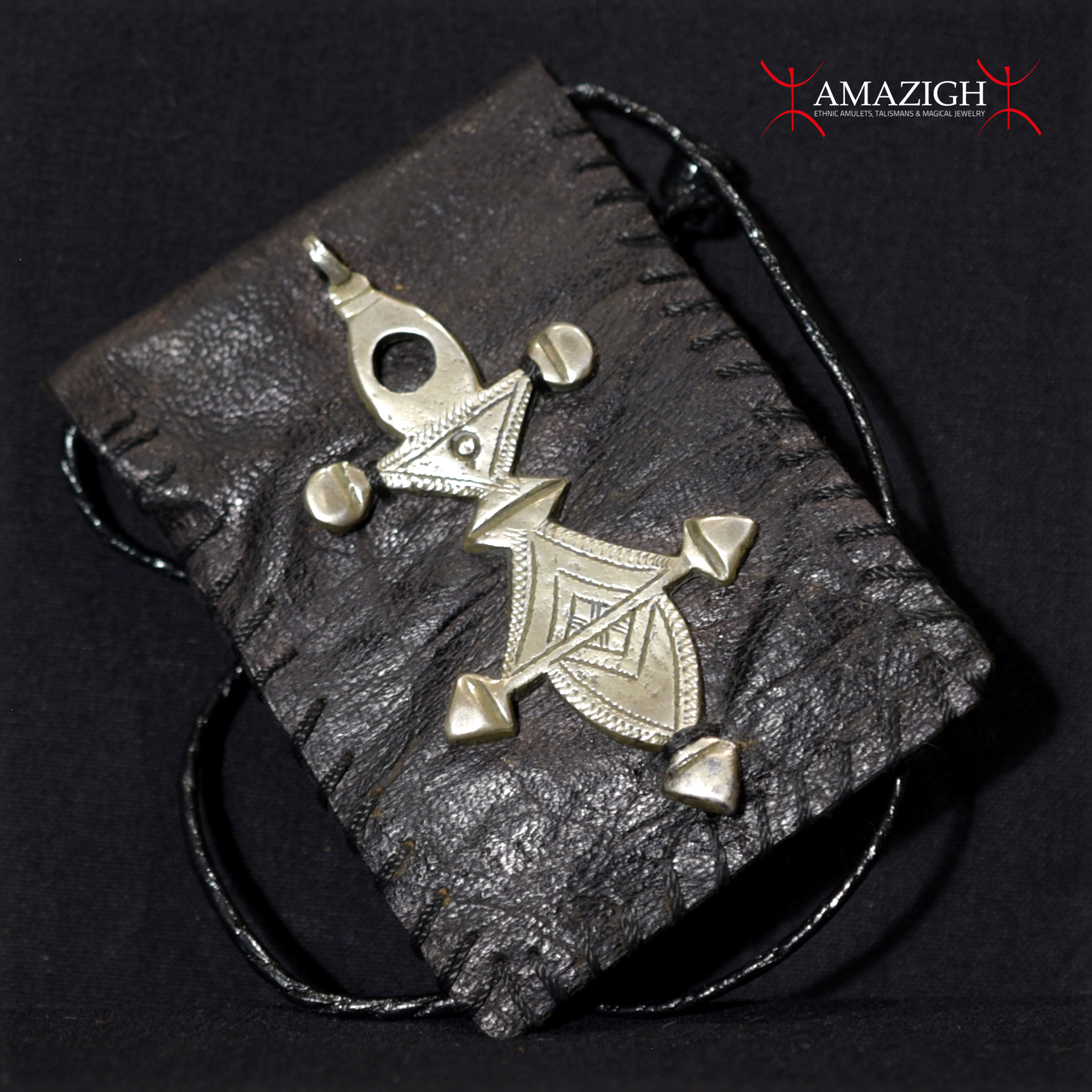 Tuareg Amulet – Cross On Gris-Gris – Niger