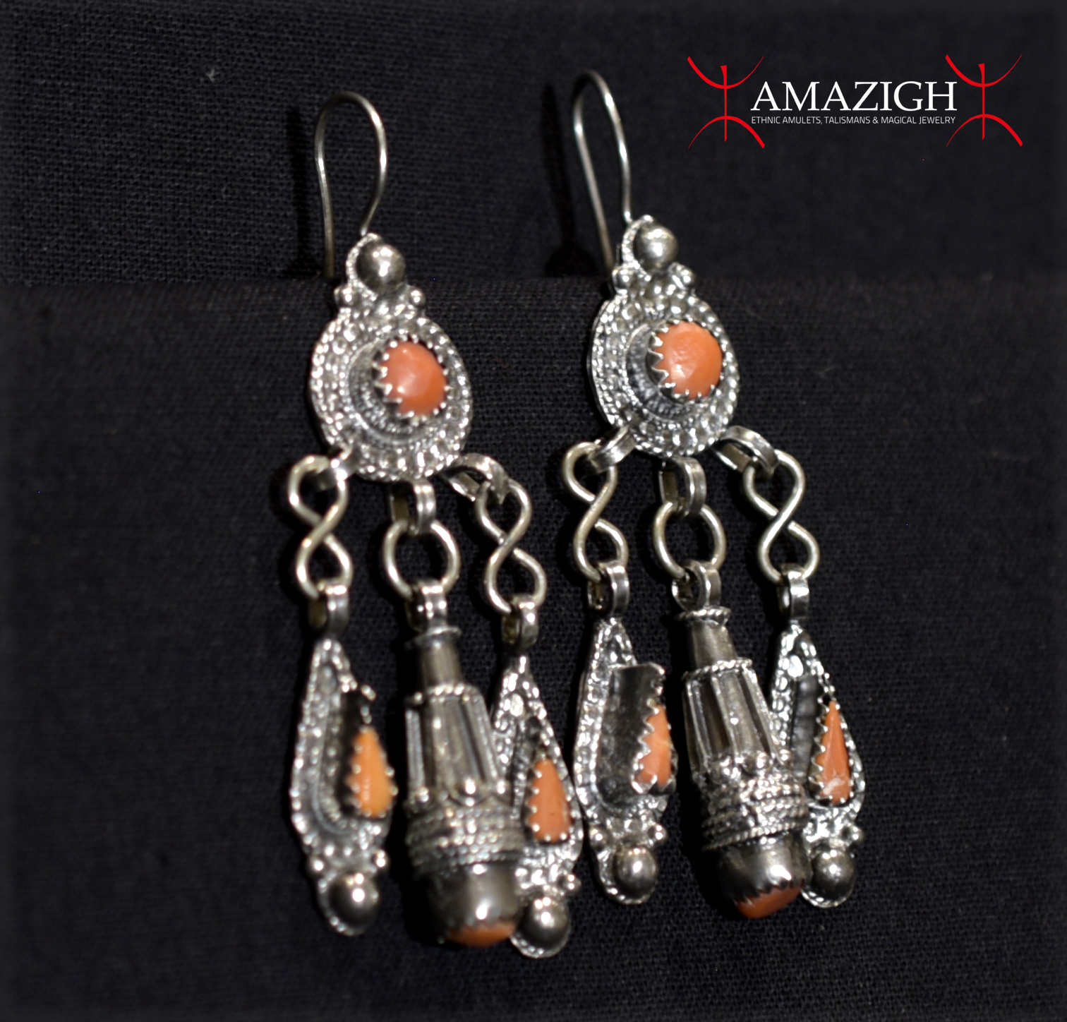 Old Berber Earrings – Beni Yenni, Northern Algeria