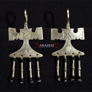 Old Tuareg Earrings - Tanit - Niger