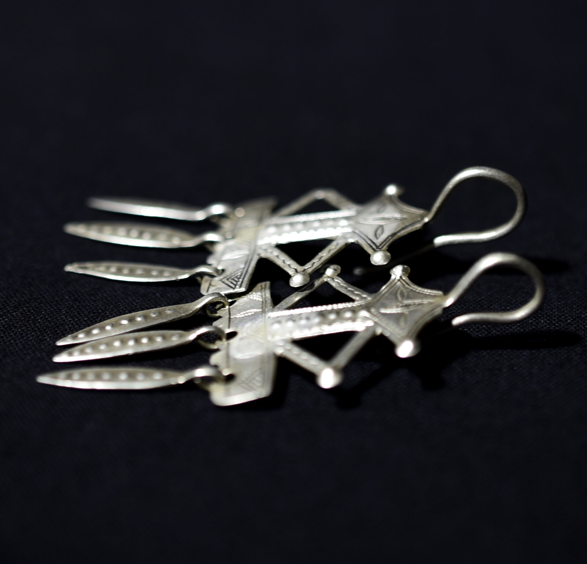Old Tuareg Earrings – Tanit – Niger