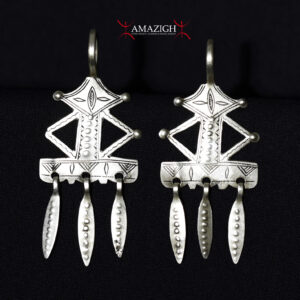 Old Tuareg Earrings - Tanit - Niger