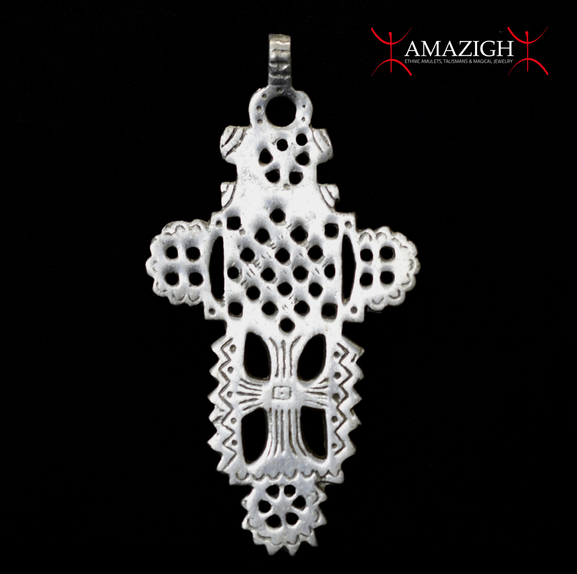 Beautiful Large Aluminium Coptic Cross – Northern Ethiopia – Rare Item