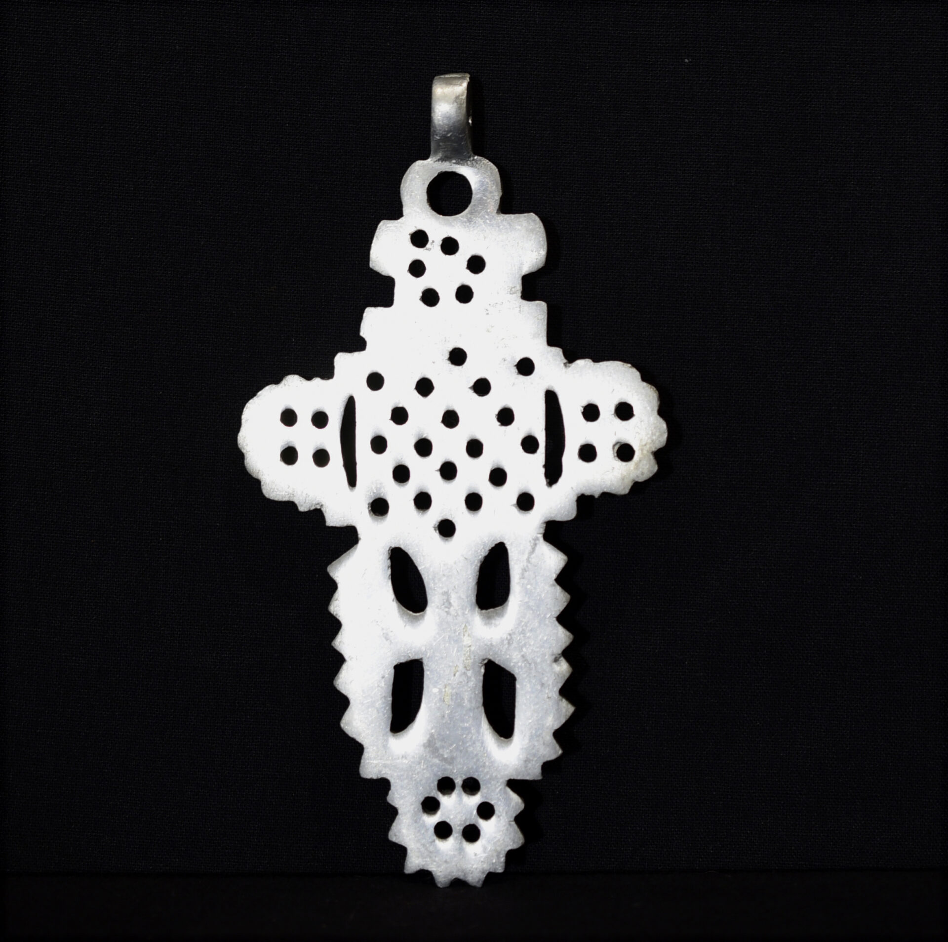 Beautiful Large Aluminium Coptic Cross – Northern Ethiopia – Rare Item