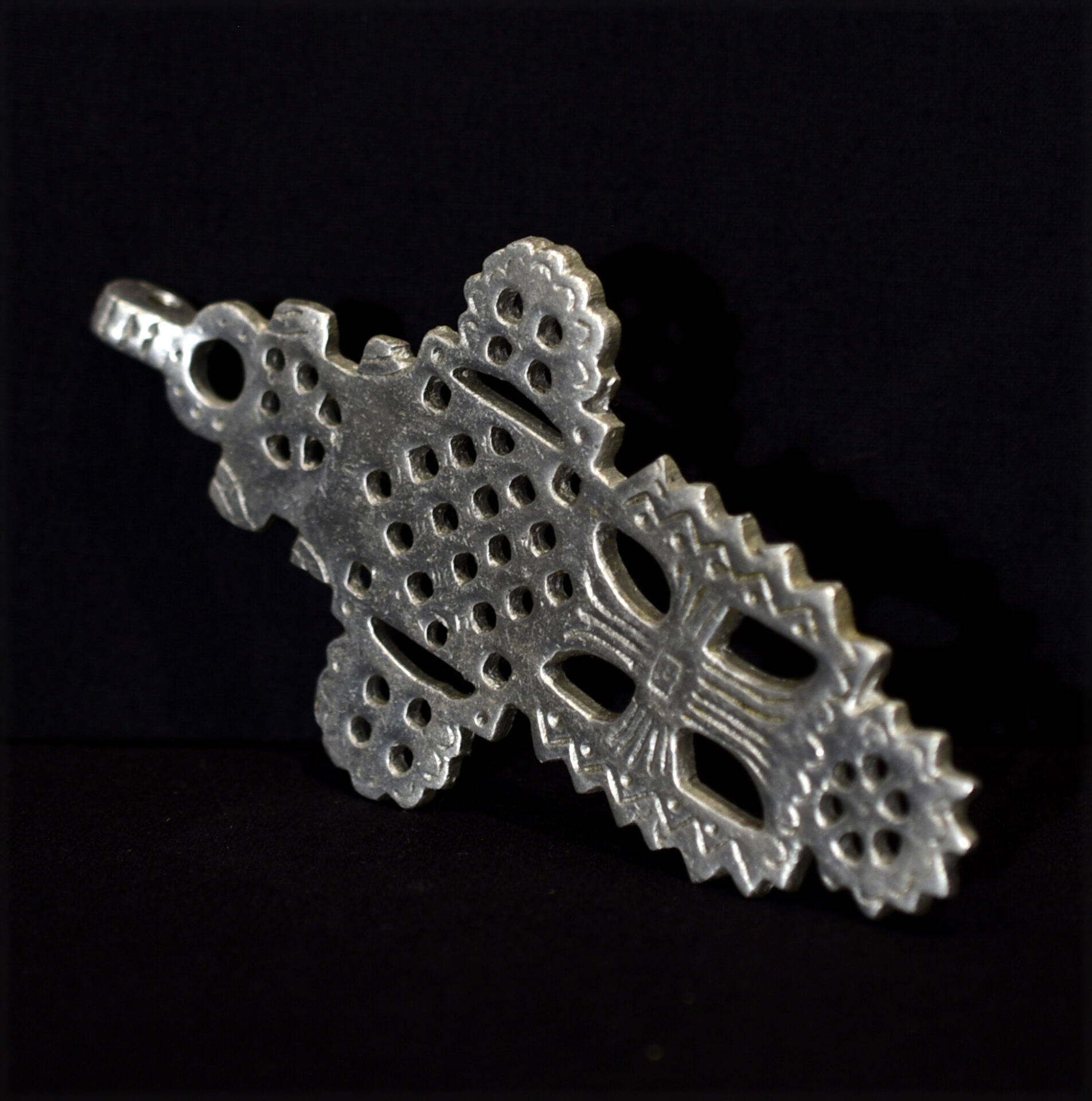 Beautiful Large Aluminium Coptic Cross – Northern Ethiopia – Rare Item