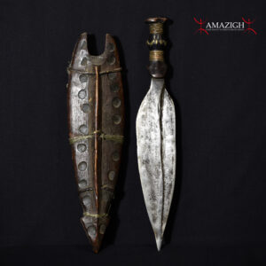 Old Luba Knife - DR Congo - Rare Complete Item