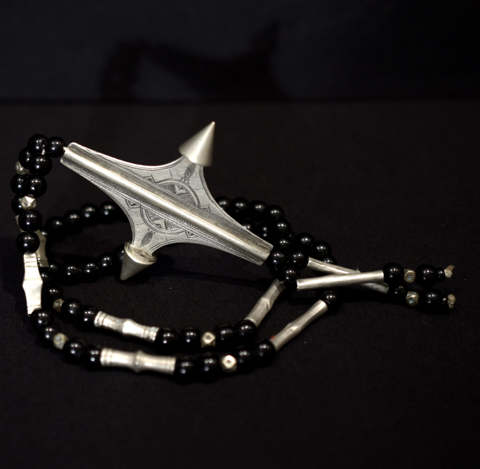 Old Tuareg Iwellemmeden Kel-Air Wedding Necklace – EGERU/ AGERU – Niger