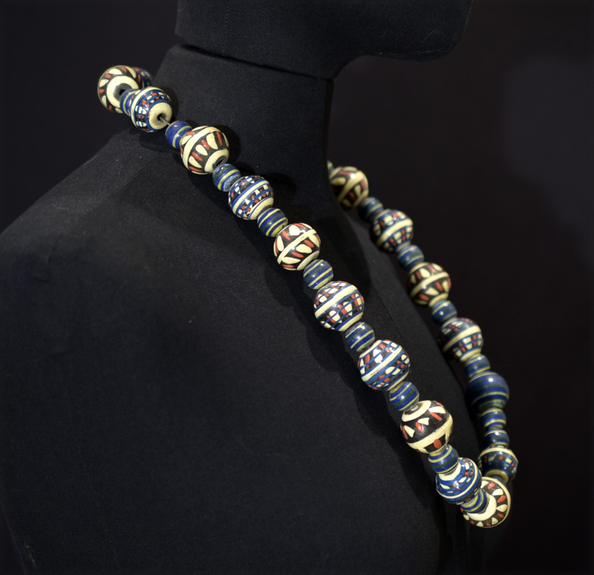 Fine Senufo Necklace – Terracotta Beads – Kapele Village, Korhogo, Côte d’Ivoire