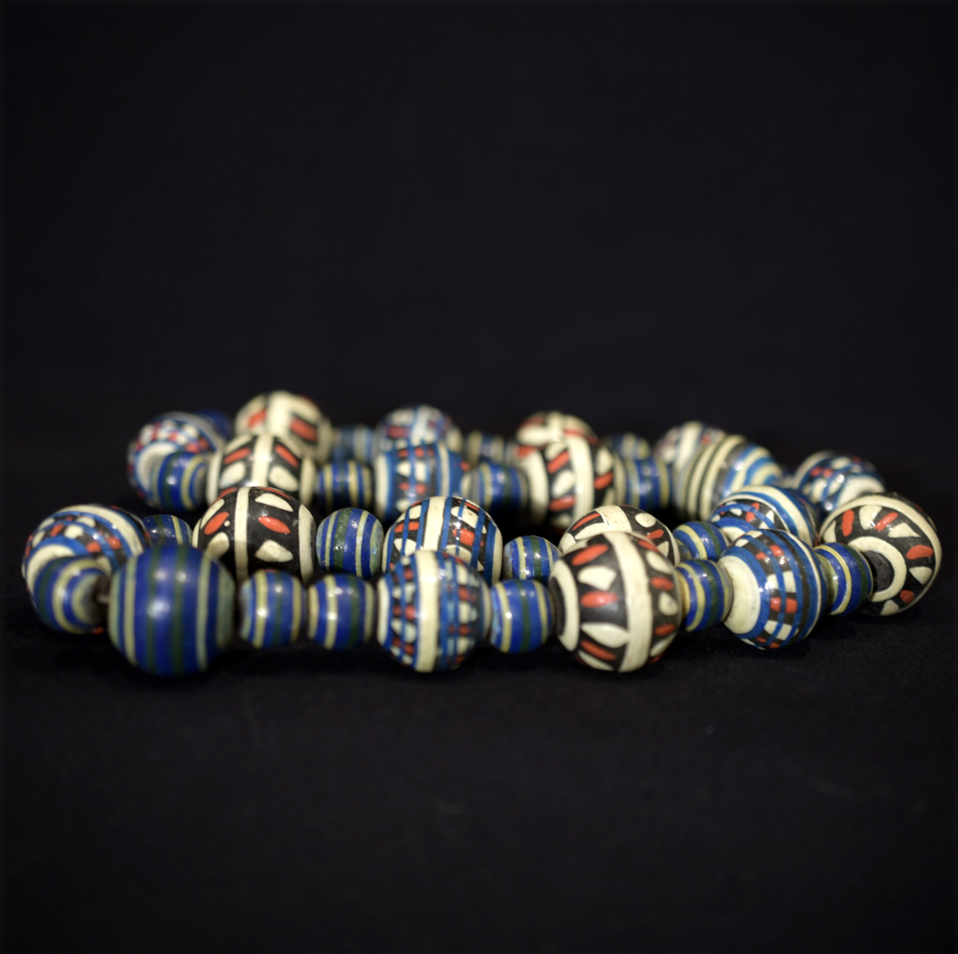 Fine Senufo Necklace – Terracotta Beads – Kapele Village, Korhogo, Côte d’Ivoire