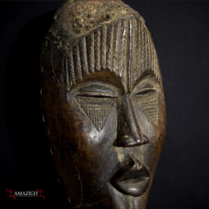 Old Tribally Used Dan Tura Mask - Biankouma Region, Cote d'Ivoire / Ivory Coast