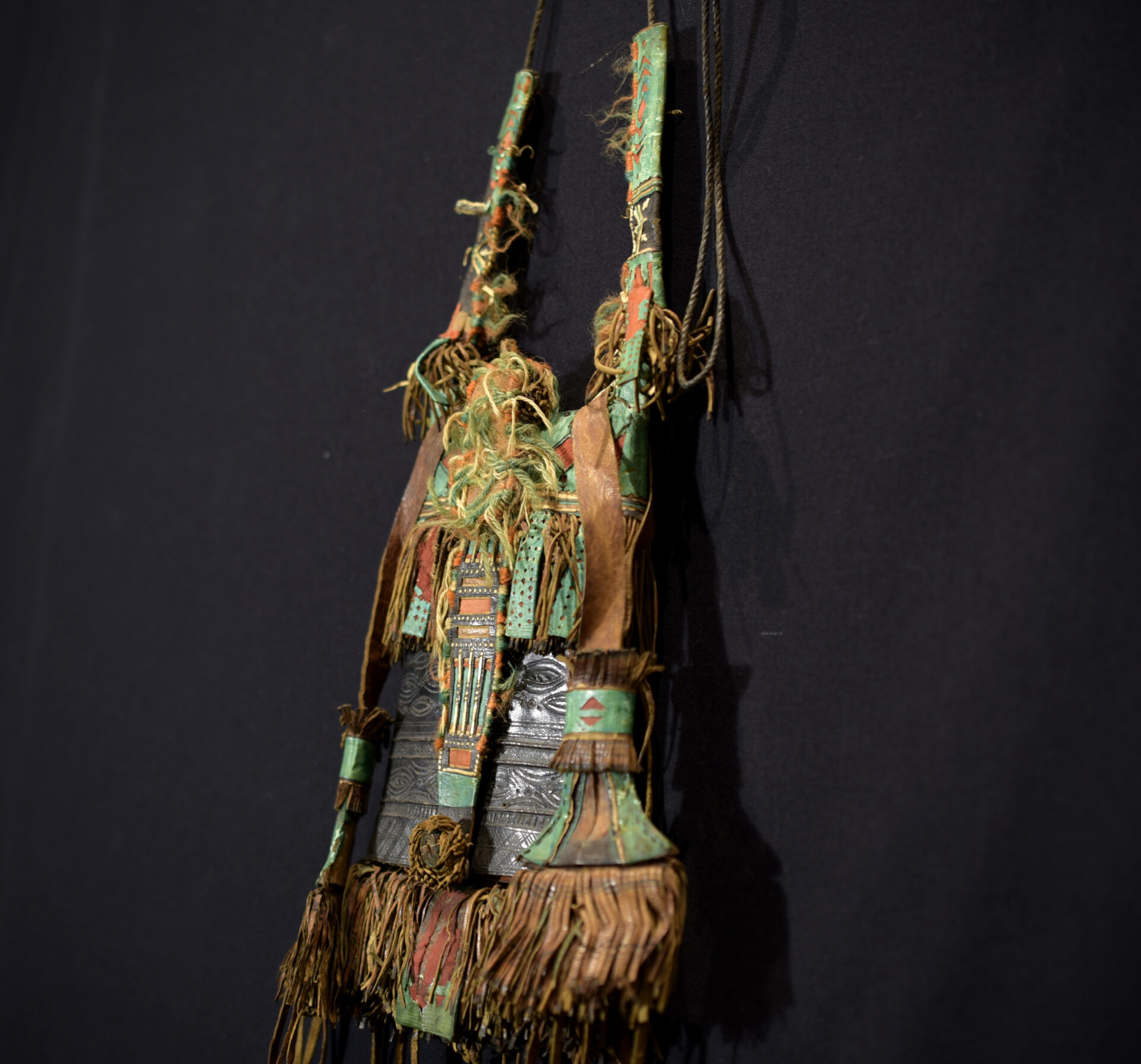 Old Beautiful Tuareg Leather Wallet Purse – Niger