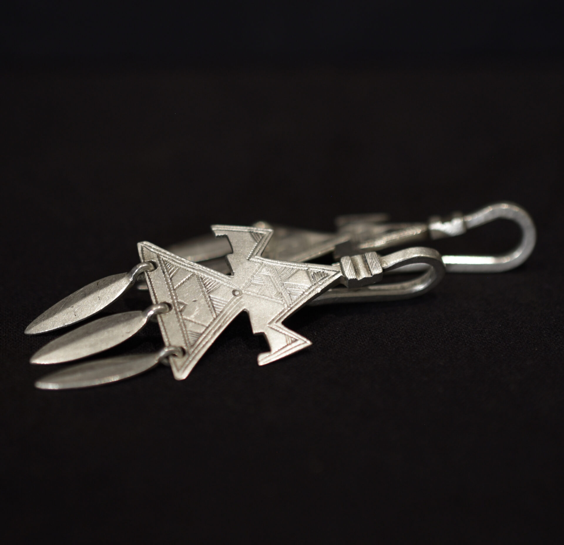 Old Tuareg Earrings – Tanit – Niger
