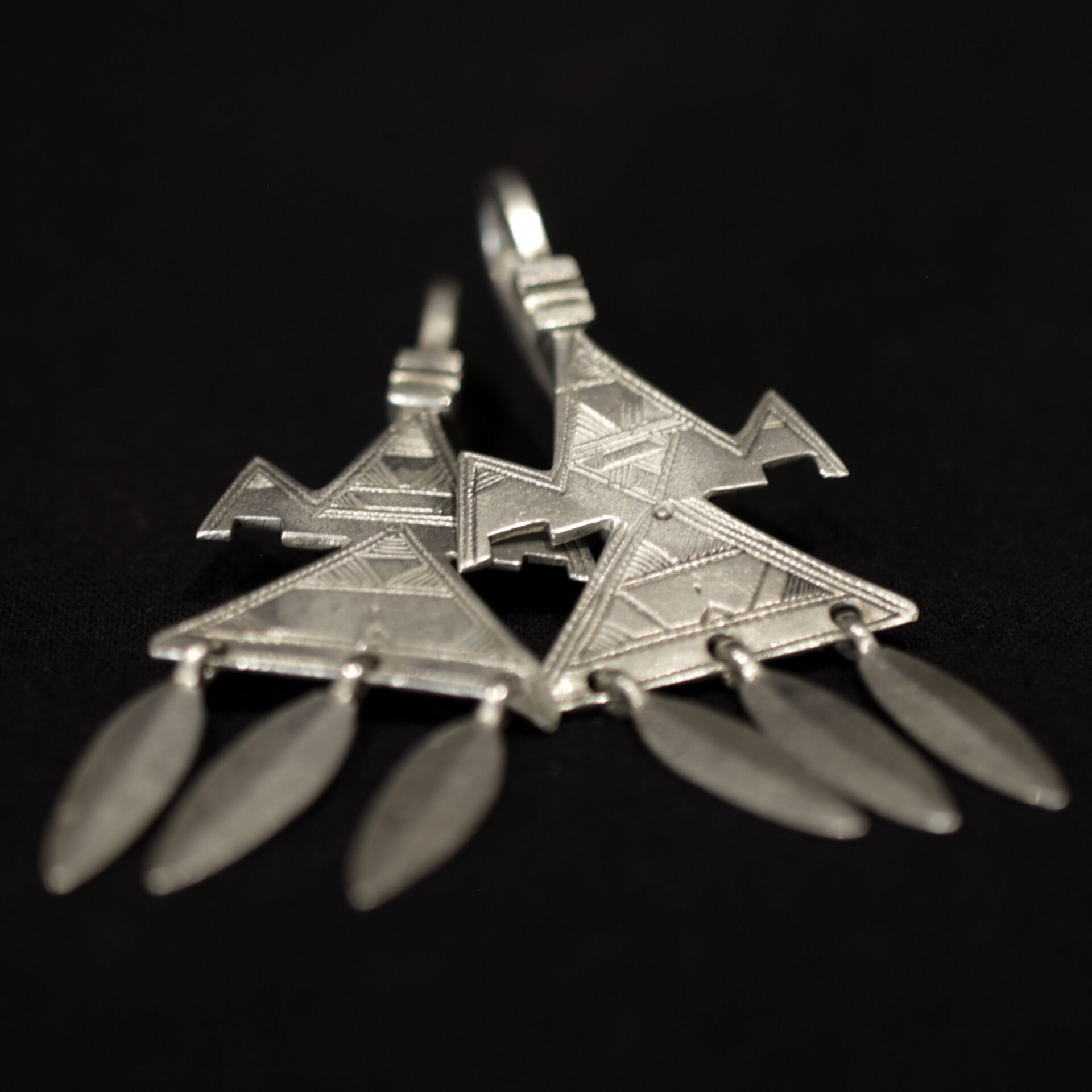 Old Tuareg Earrings – Tanit – Niger