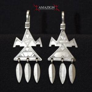 Old Tuareg Earrings - Tanit - Niger