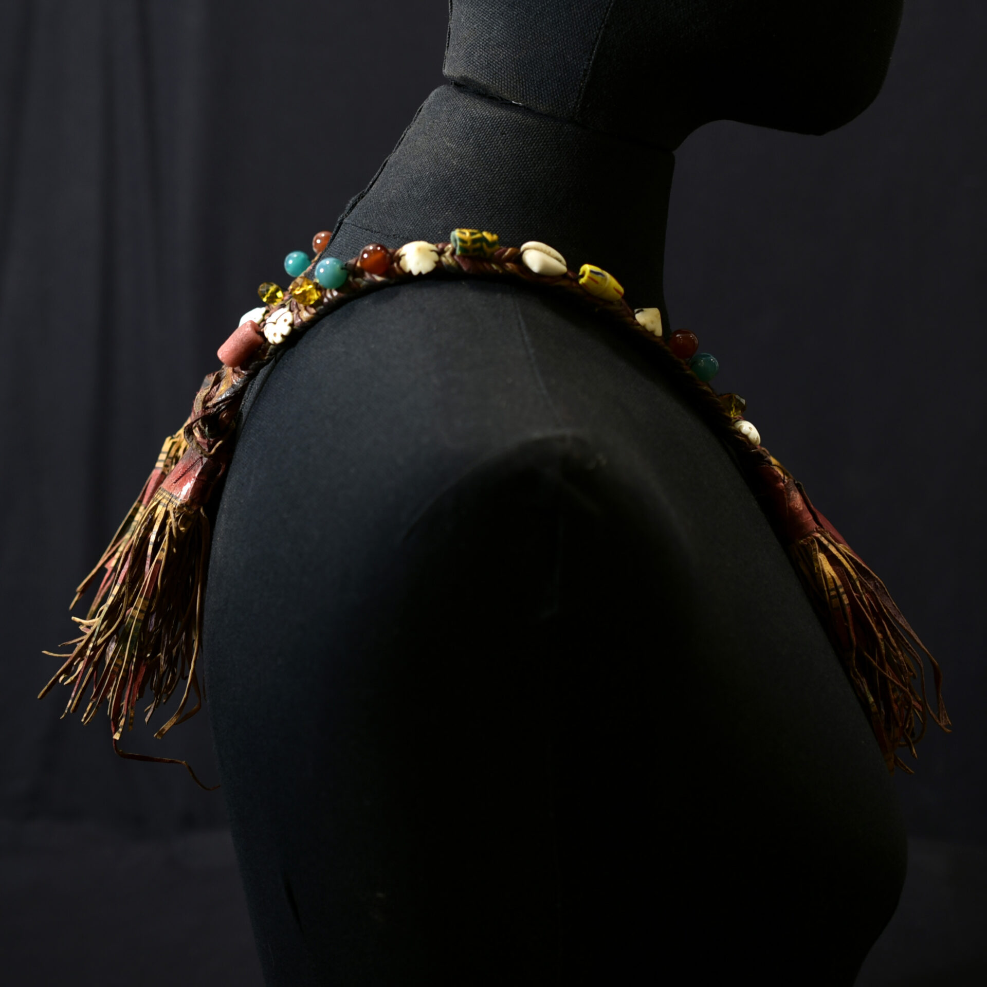 Beautiful Berber Talismanic Necklace – Double KITAB – Mauritania