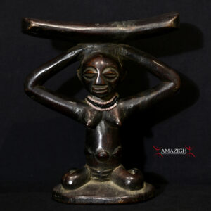 Old Beautiful Hemba Headrest – DR Congo