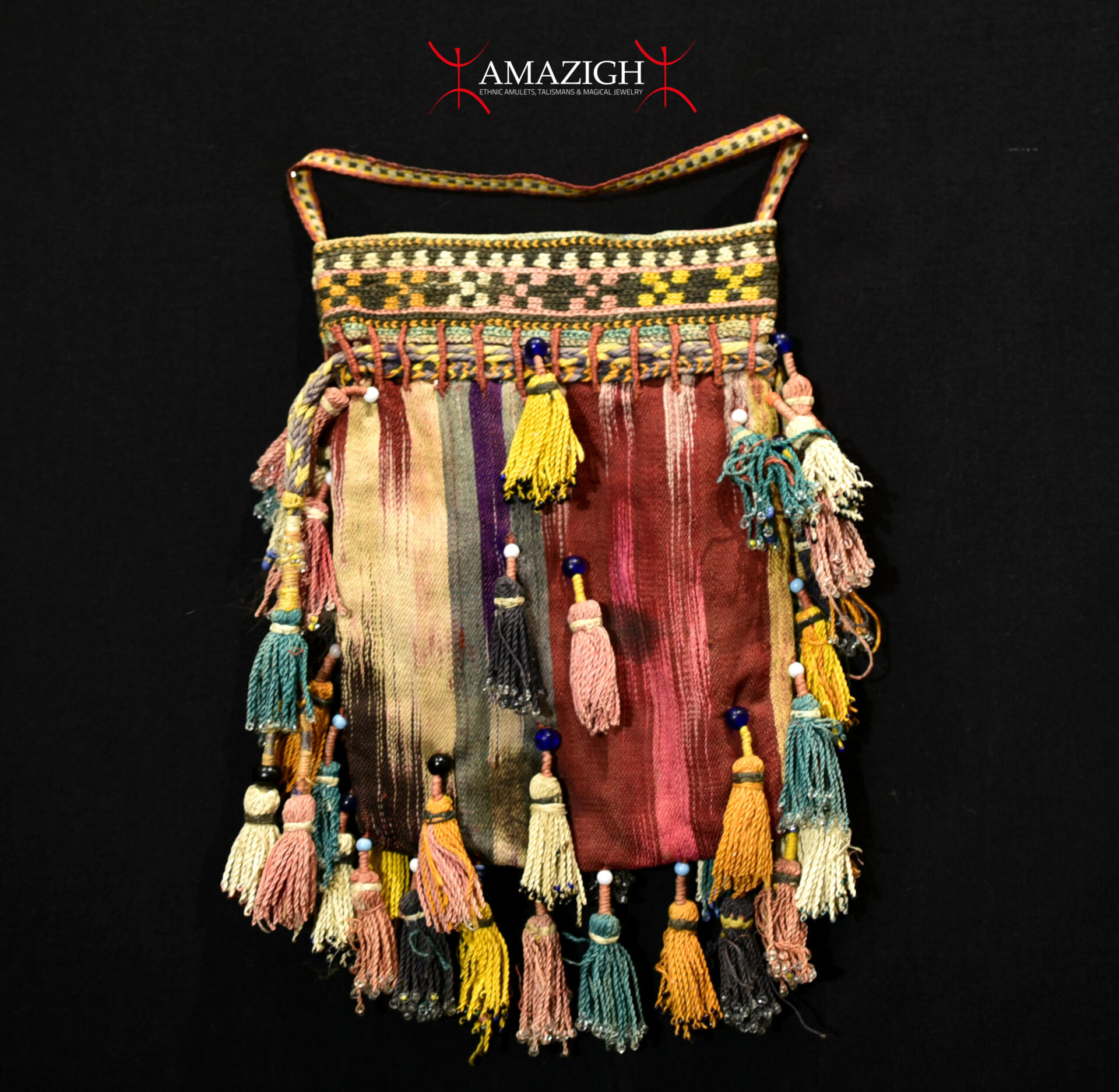 Old Extra Fine Uzbeks Bag – Silk, Cotton – Urgut, Samarkand Region, Uzbekistan