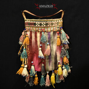 Old Extra Fine Uzbeks Bag - Silk, Cotton - Urgut, Samarkand Region, Uzbekistan