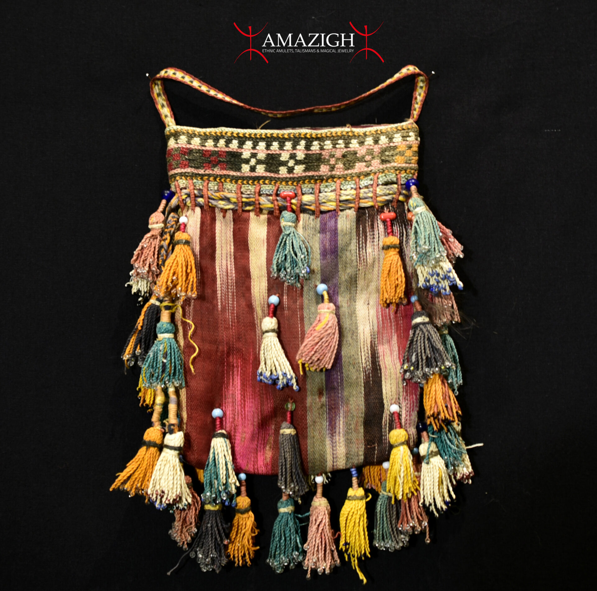 Old Extra Fine Uzbeks Bag – Silk, Cotton – Urgut, Samarkand Region, Uzbekistan