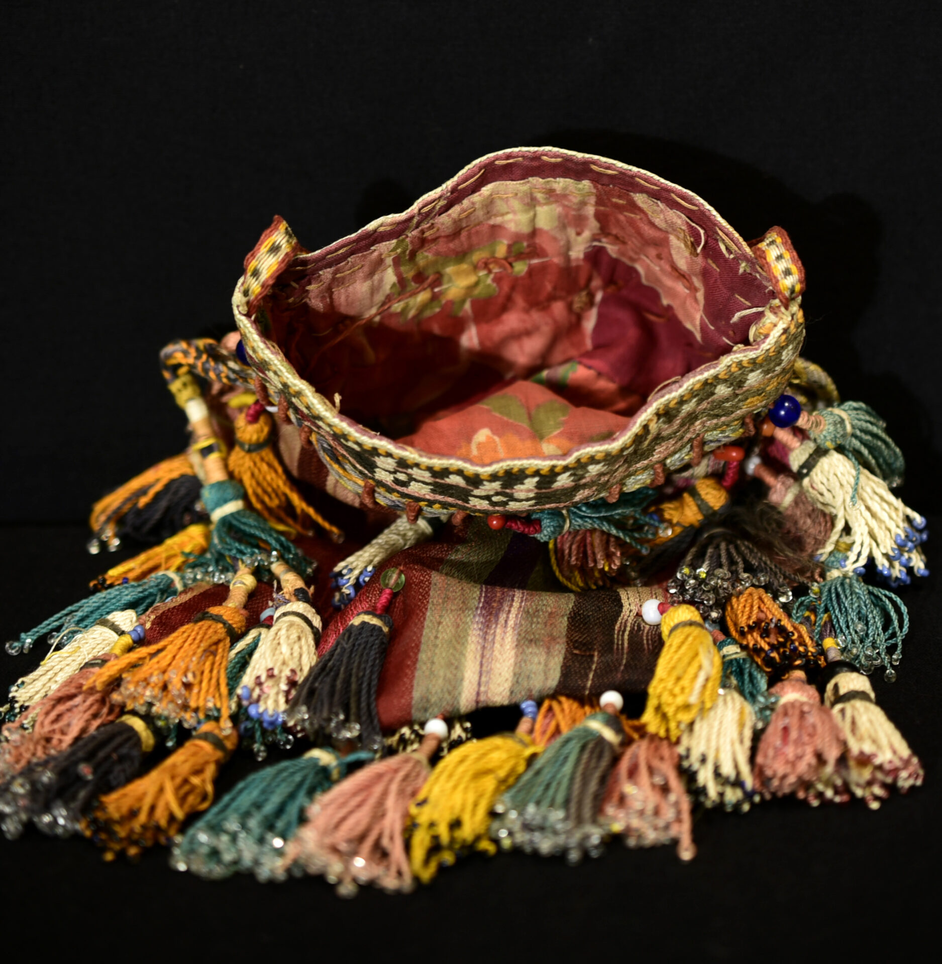 Old Extra Fine Uzbeks Bag – Silk, Cotton – Urgut, Samarkand Region, Uzbekistan