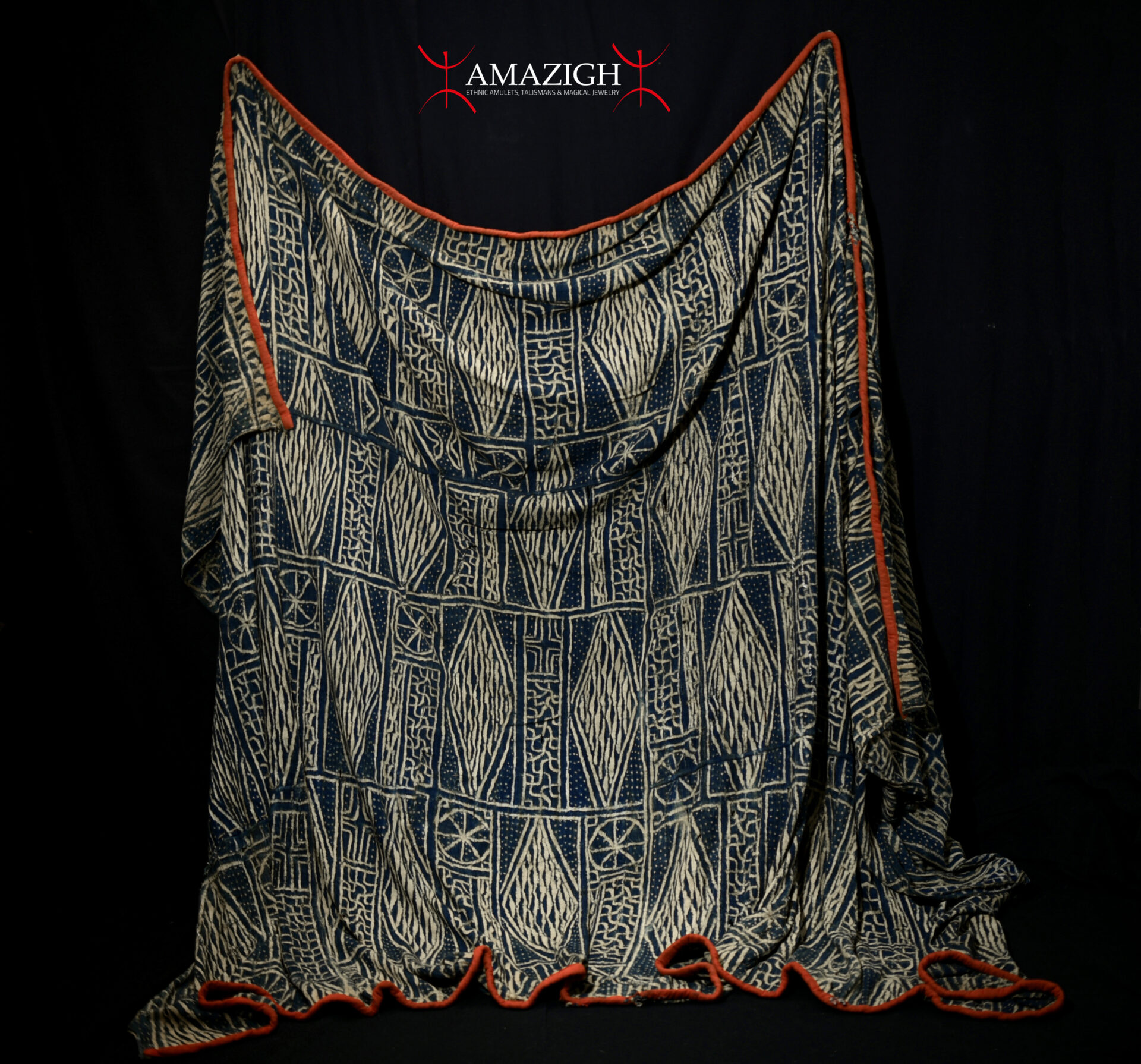 Old Huge Royal Display Cloth – Ndop – Cameroon – Outstanding Piece