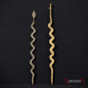 2 Old Ritual Snakes – Fon – Benin